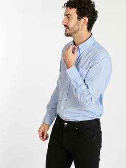 Sky Camicia da uomo regular fit a quadretti