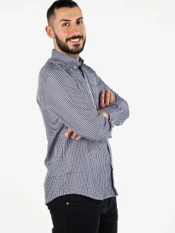 Sky Camicia uomo a quadretti regular fit