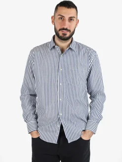 Sky Camicia uomo a righe regular fit