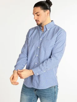 Sky Camicia uomo regular fit a quadretti