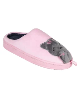 Slippers Ciabatte con pelo da bambina