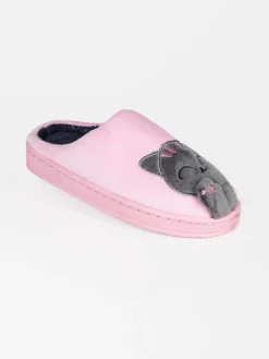 Slippers Ciabatte con pelo da bambina