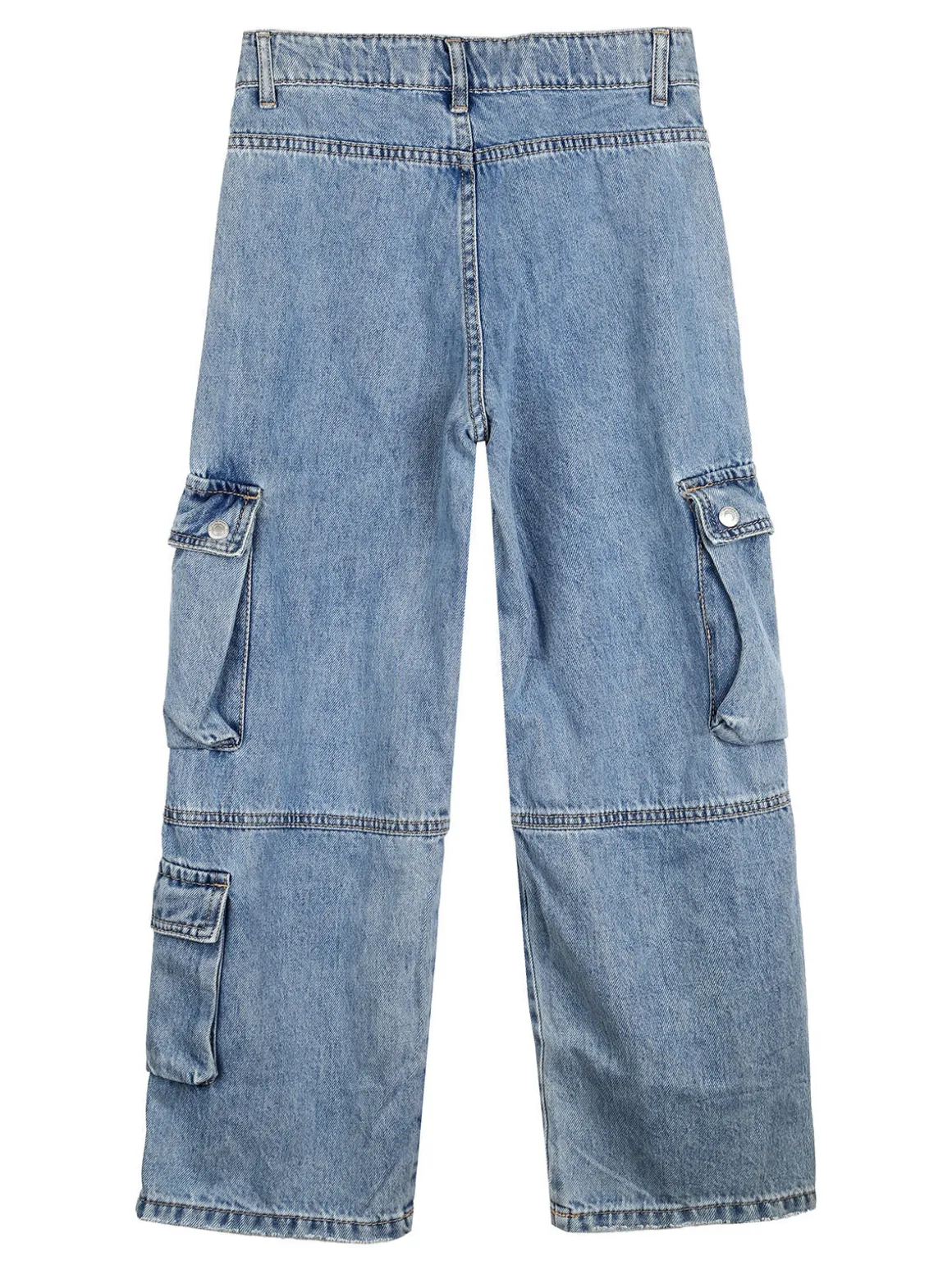Small Gang Jeans cargo da ragazzo a gamba dritta - jeans