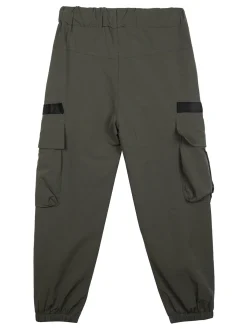 Small Gang Pantaloni impermeabili da ragazzo con tasconi e polsini