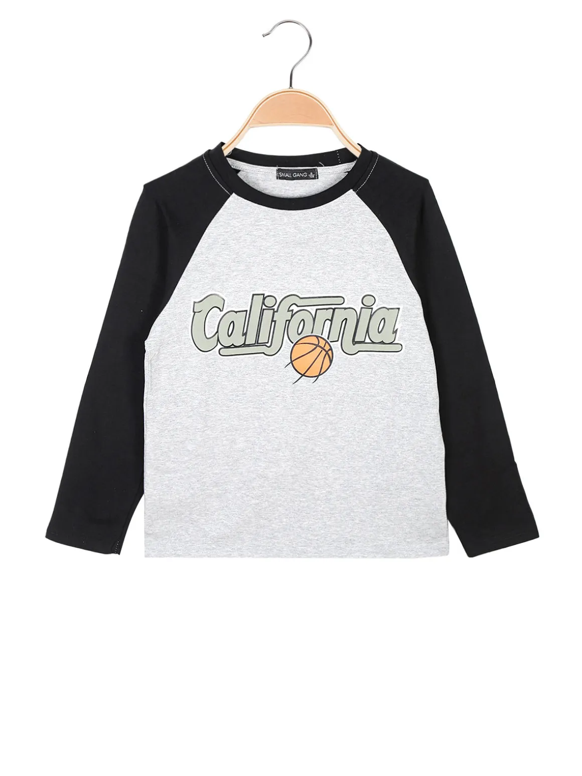 Small Gang T-shirt da bambino a maniche lunghe con stampa