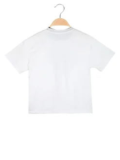 Small Gang T-shirt da bambino in cotone con stampa scritta