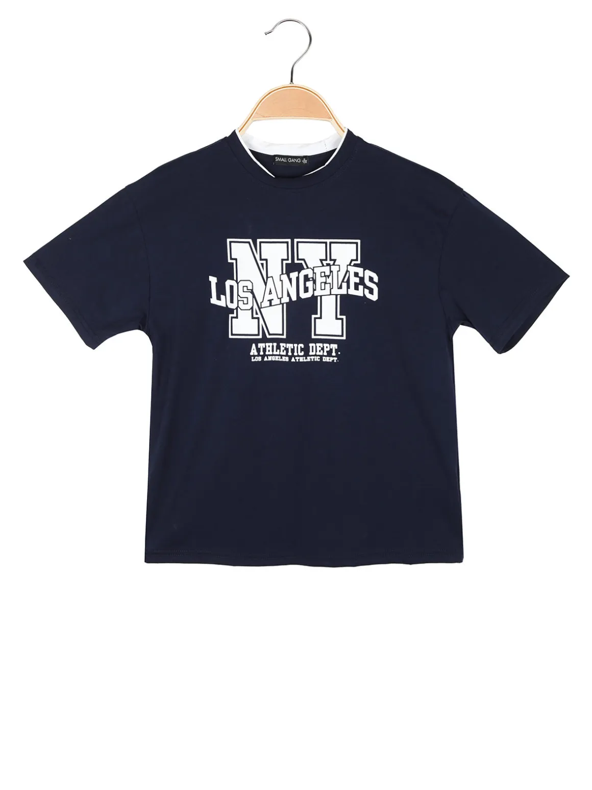 Small Gang T-shirt da bambino in cotone con stampa scritta
