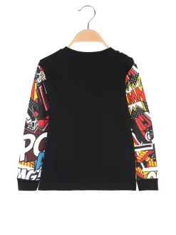 Small Gang T-shirt da ragazzo a maniche lunghe con stampe
