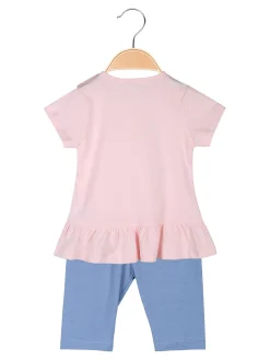 Smile Yes Completo neonata 2 pezzi con t-shirt e leggings