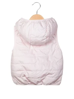 Smile Yes Gilet imbottito da bambina con cappuccio