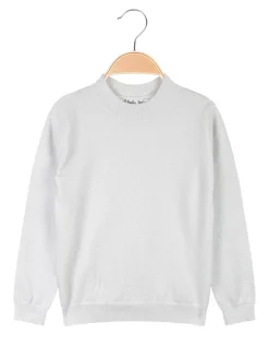 Smile Yes Maglia lupetto da bambina in lurex