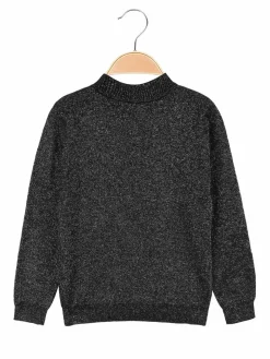 Smile Yes Maglia lupetto da bambina in lurex