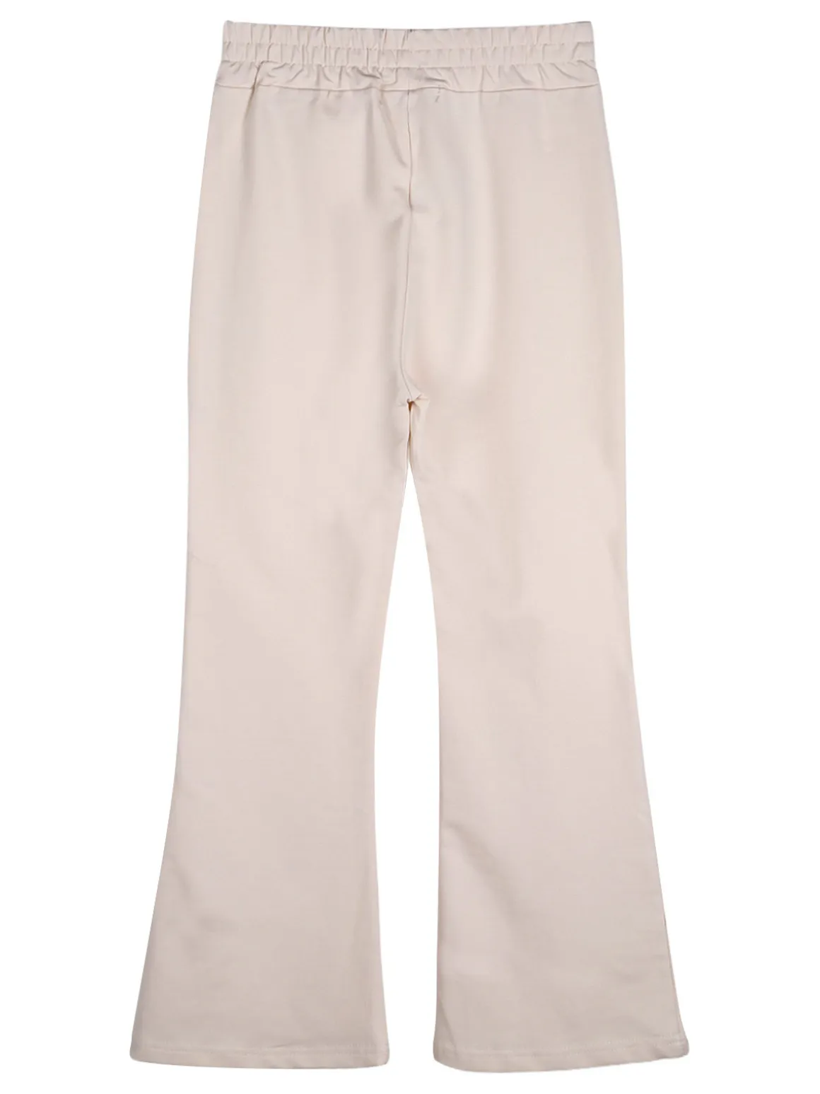 Smile Yes Pantaloni da bambina a zampa - beige