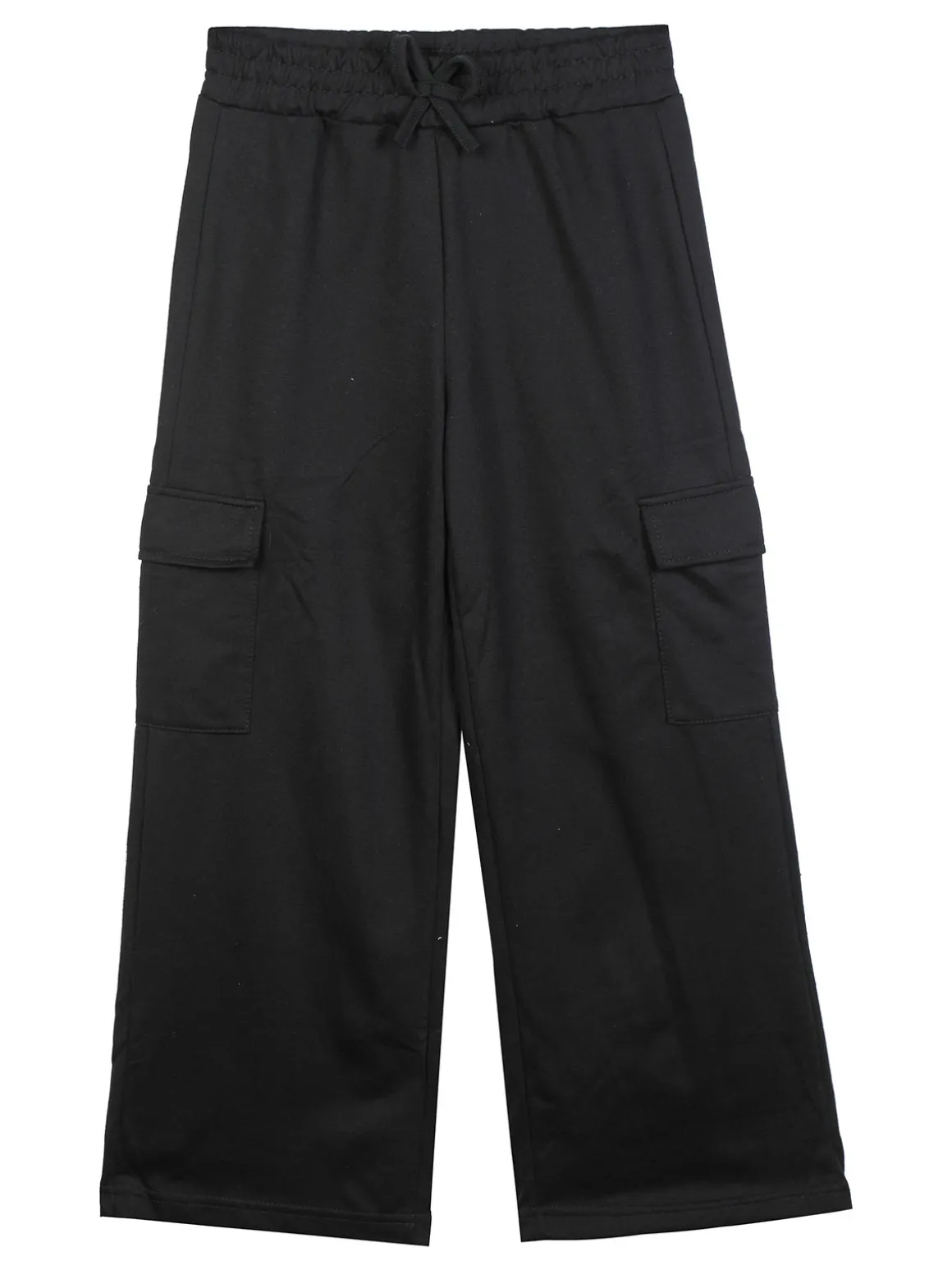 Smile Yes Pantaloni da bambina a gamba larga con tasconi