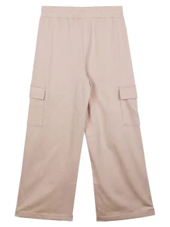 Smile Yes Pantaloni da bambina a gamba larga con tasconi