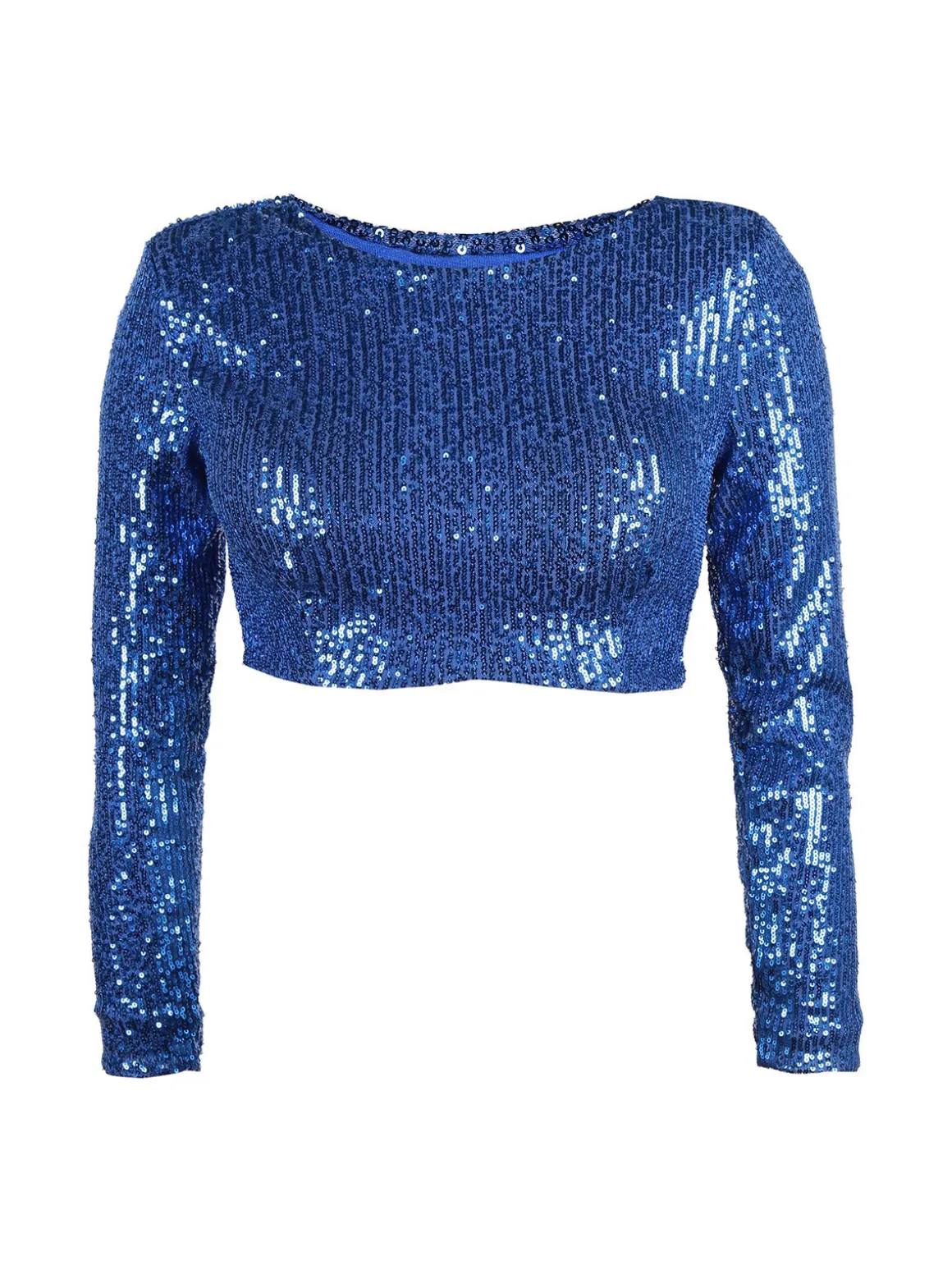 Sofy'S Chic Maglia cropped con paillettes