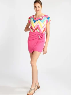 Sofy'S Chic Minigonna con spilla strass
