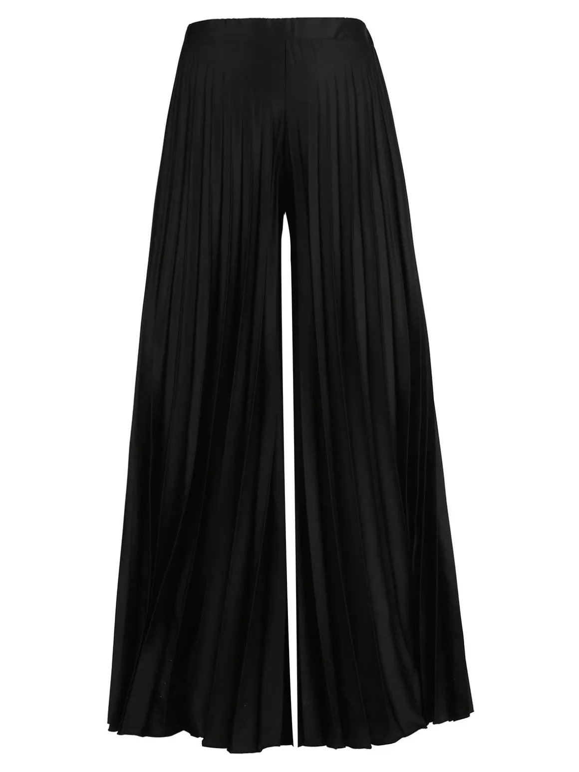 Sofy'S Chic Pantaloni donna plissettati a gamba larga