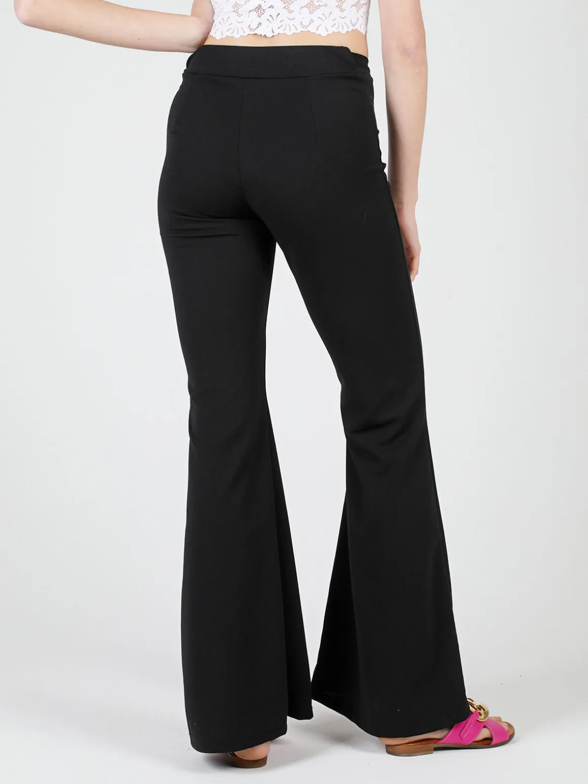 Sofy'S Chic Pantaloni eleganti da donna a zampa