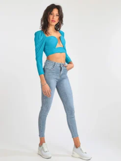 Sofy'S Chic Top donna con coppe preformate