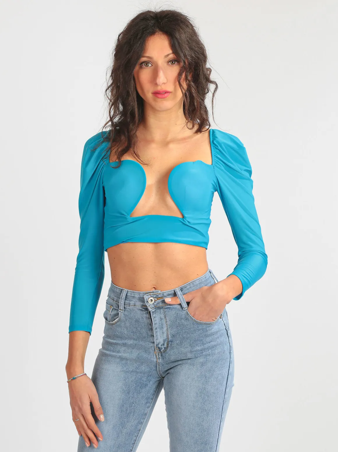 Sofy'S Chic Top donna con coppe preformate