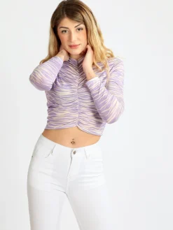 Sofy'S Chic Top donna zebrato