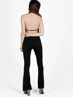 Sofy'S Chic Tuta jumpsuite lunga con schiena scoperta