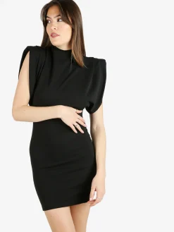 Sofy'S Chic Vestito donna accollato senza maniche