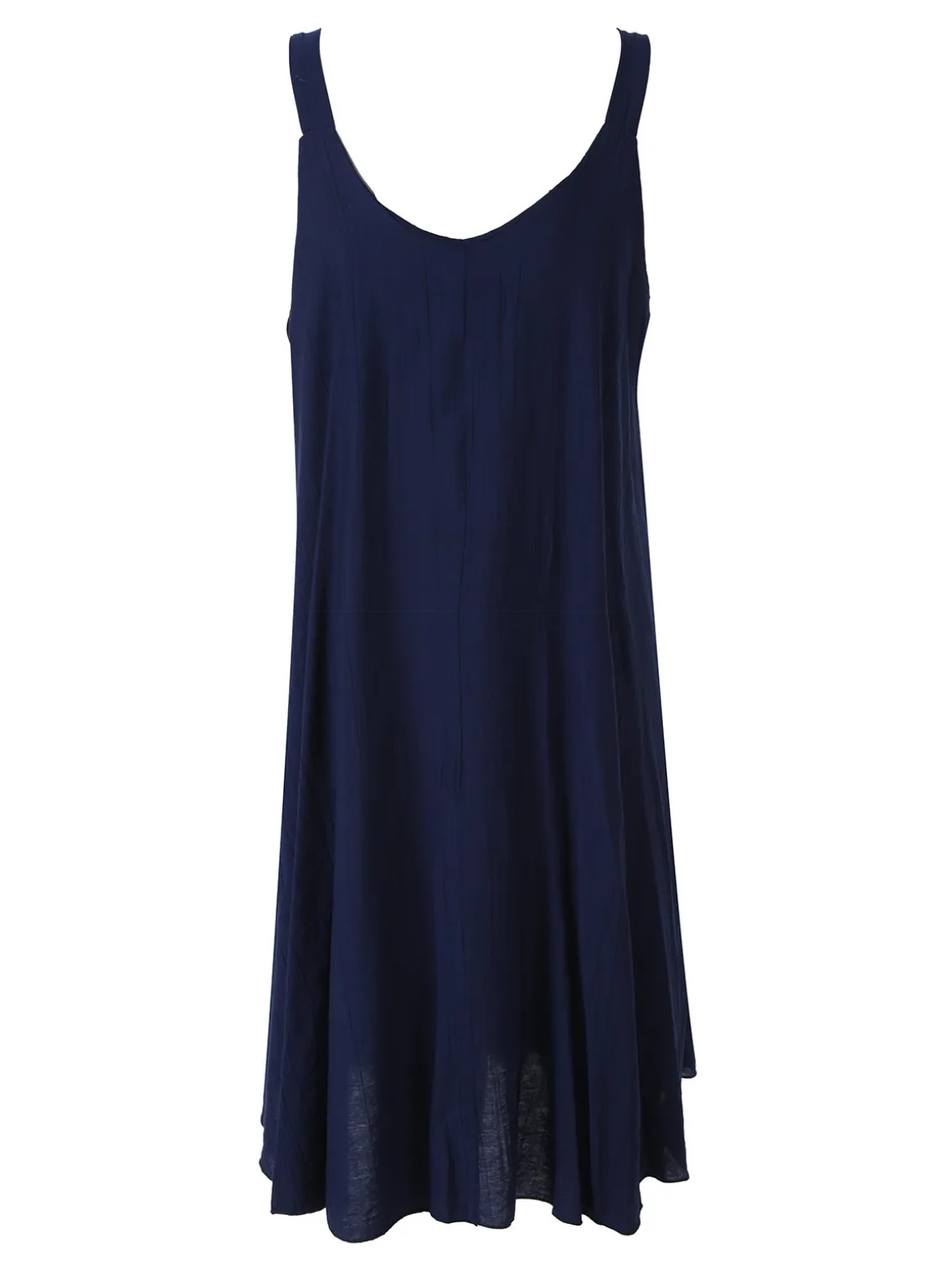 Solada Abito corto da donna oversize a spalla stretta - blu scuro
