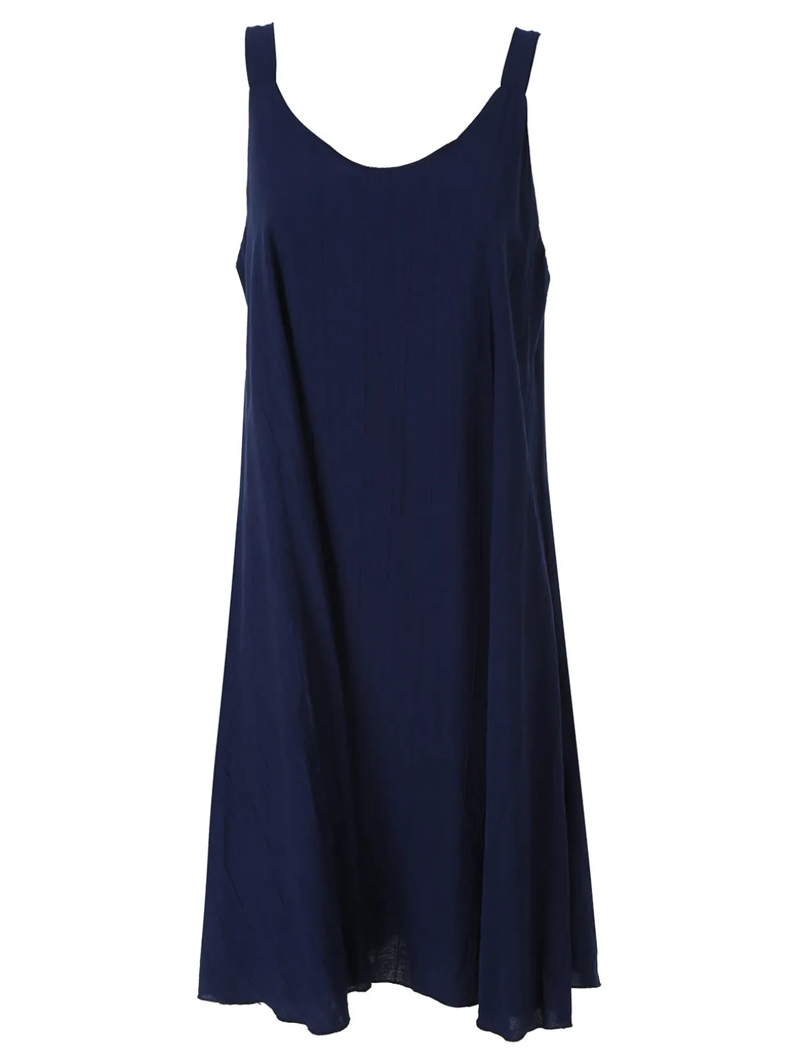 Solada Abito corto da donna oversize a spalla stretta - blu scuro