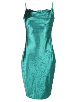 Solada Abito donna con spalline sottili e strass