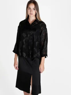 Solada Abito lungo da donna con camicia a maniche lunghe