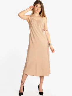Solada Abito lungo donna effetto raso