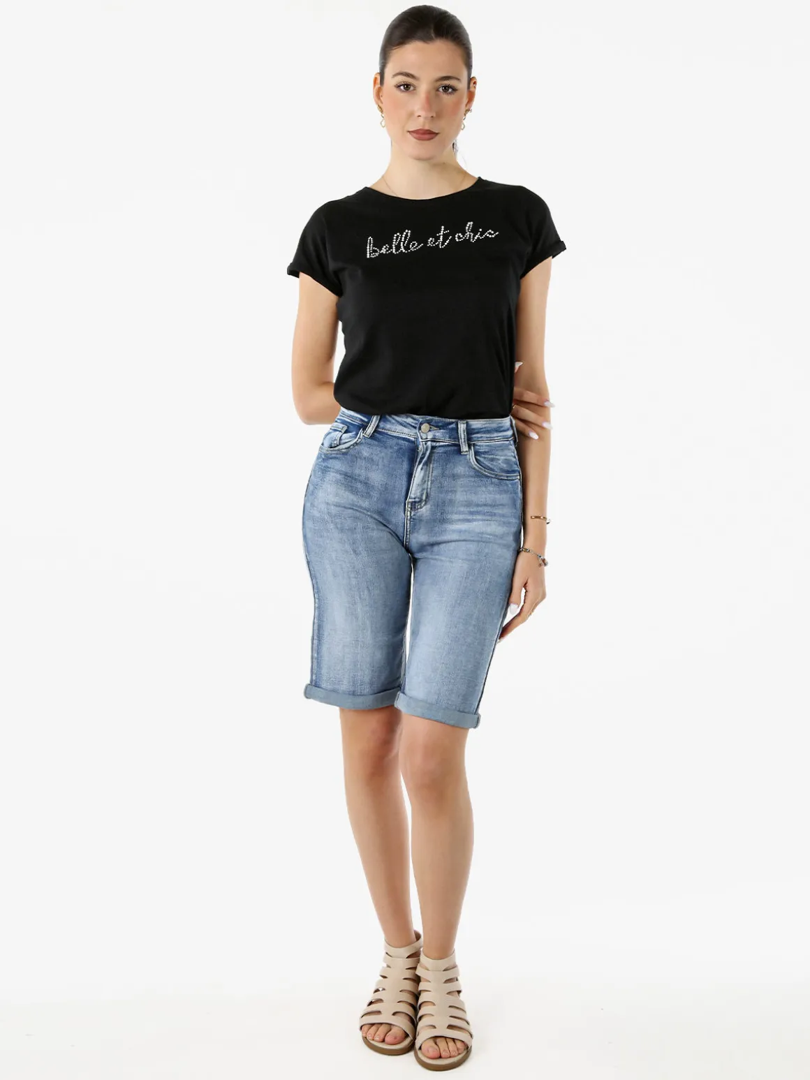 Solada Bermuda in jeans da donna - jeans