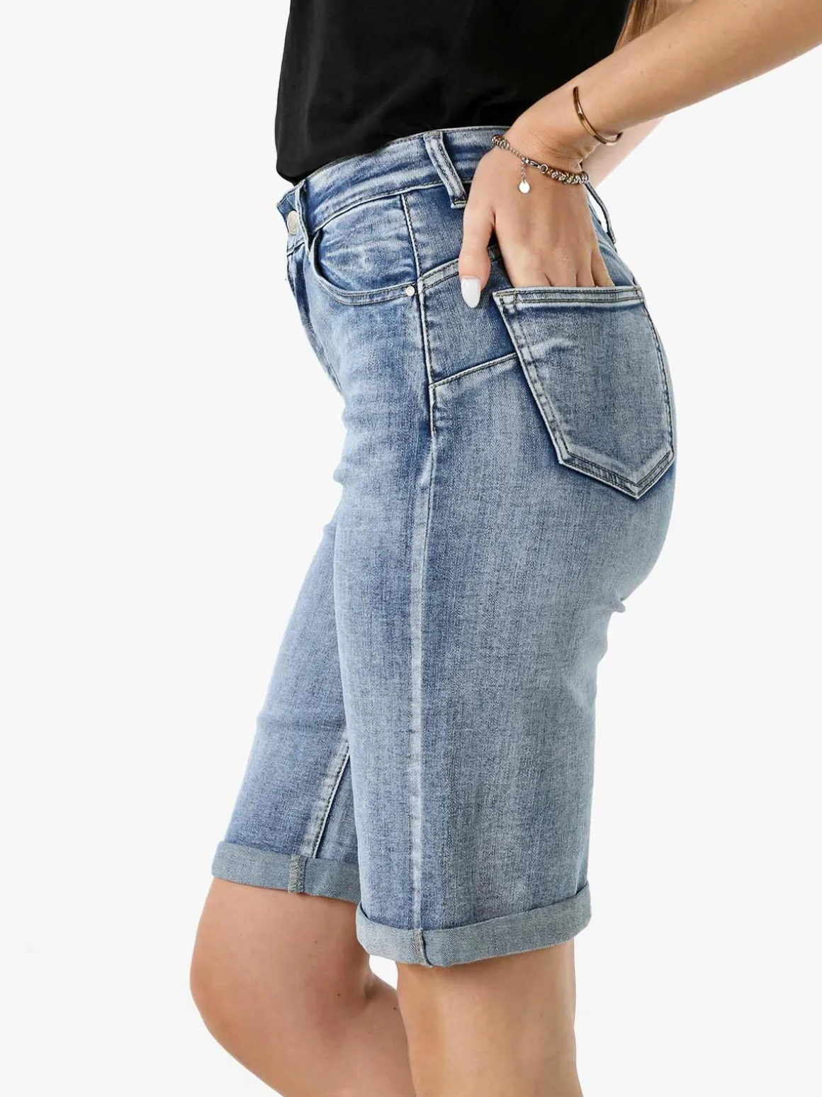 Solada Bermuda in jeans da donna - jeans