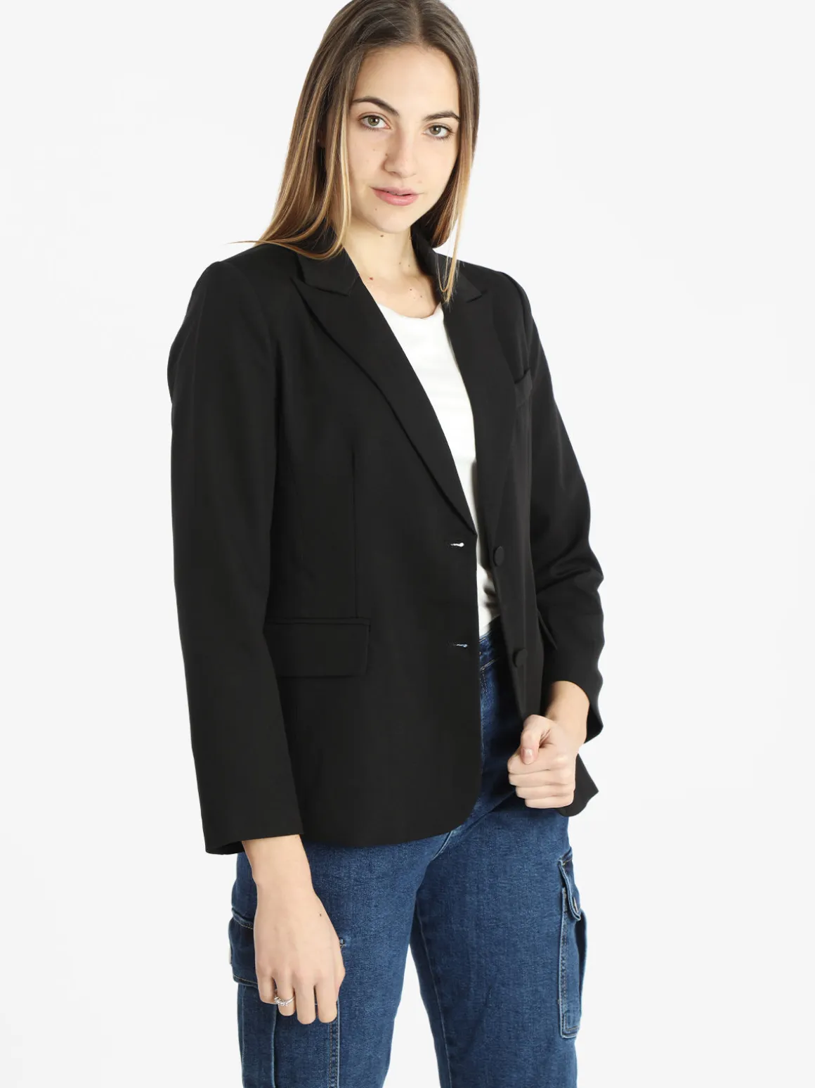 Solada Blazer classico da donna tinta unita