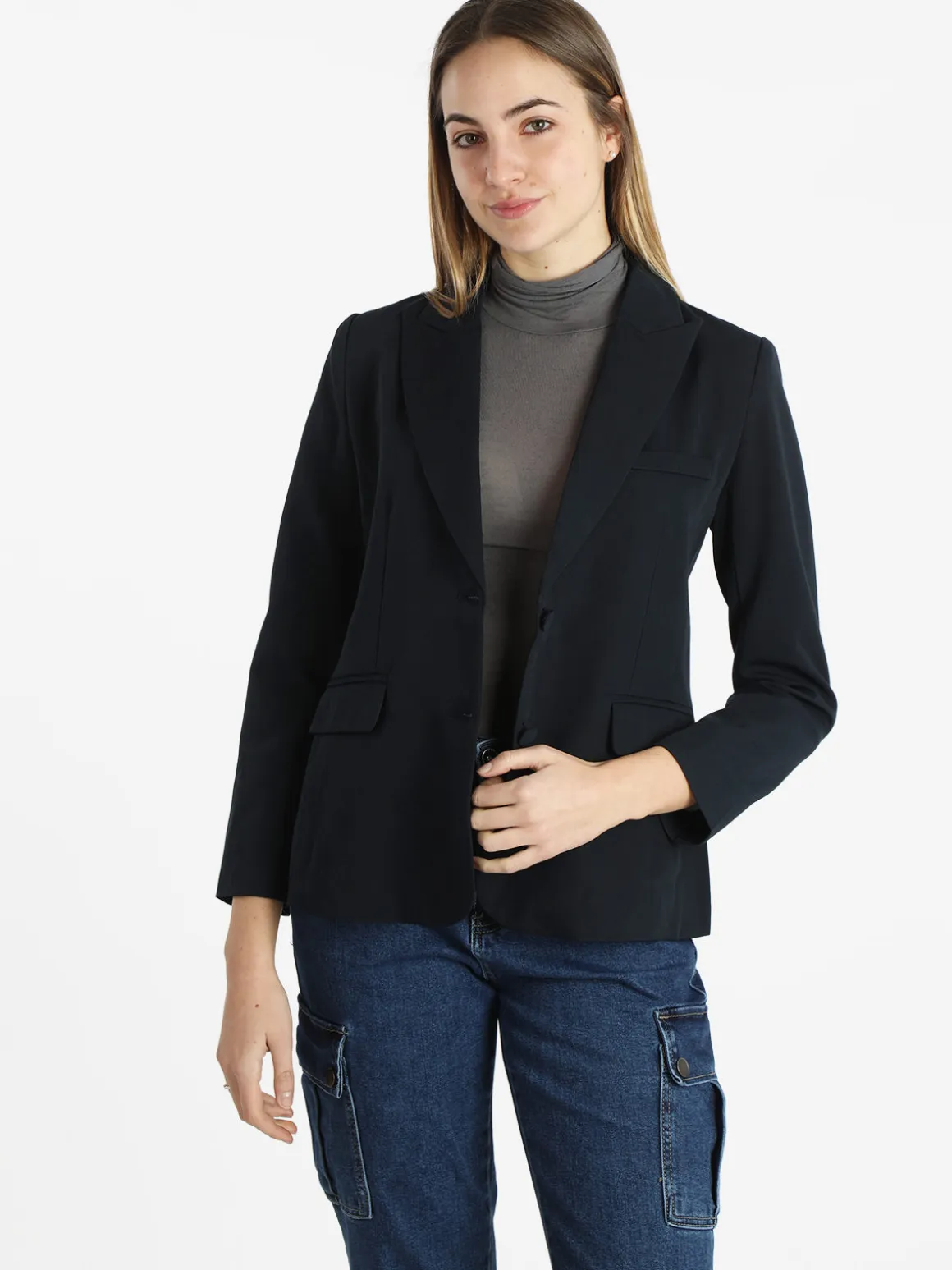 Solada Blazer classico da donna tinta unita