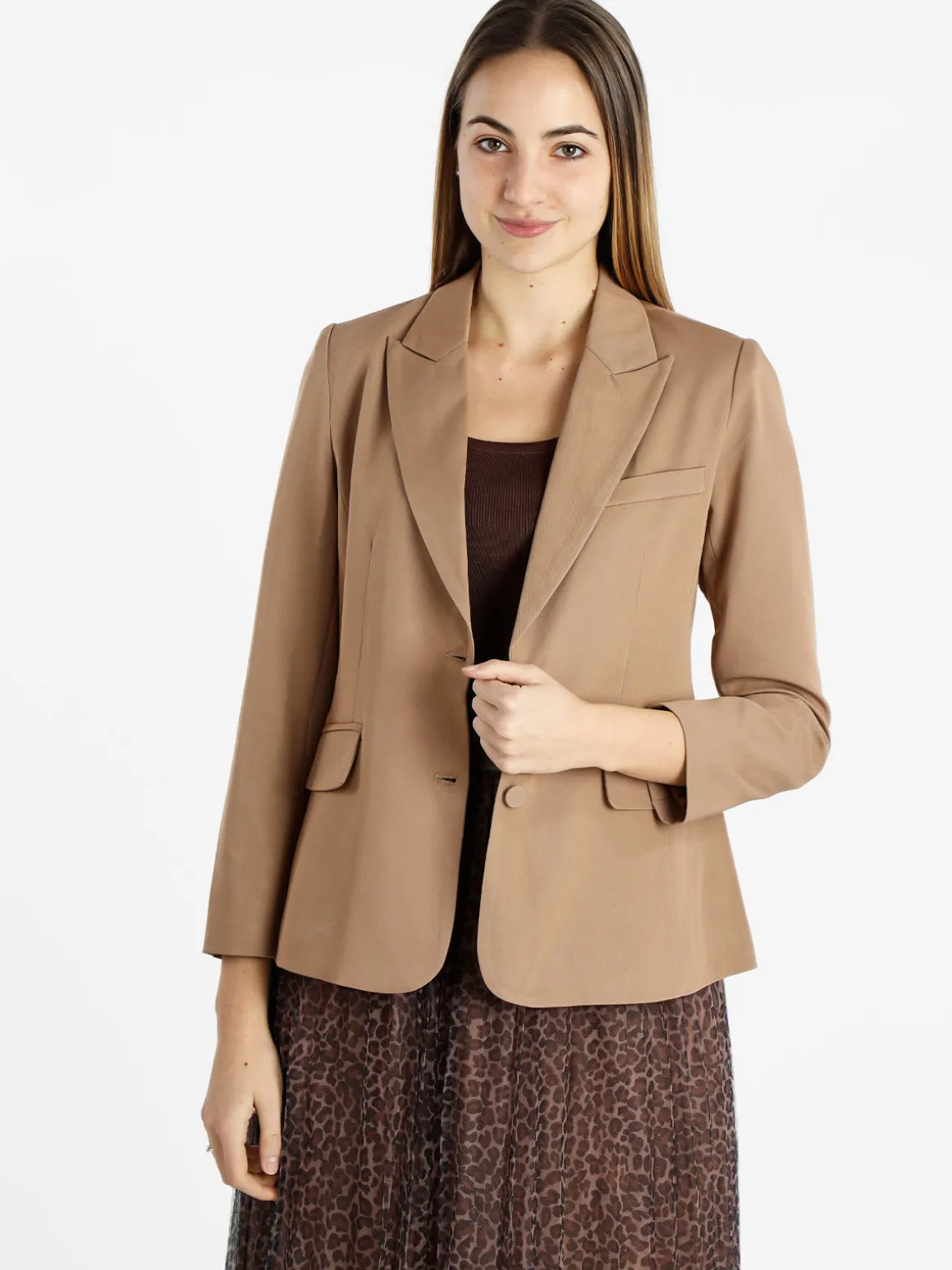 Solada Blazer classico da donna tinta unita