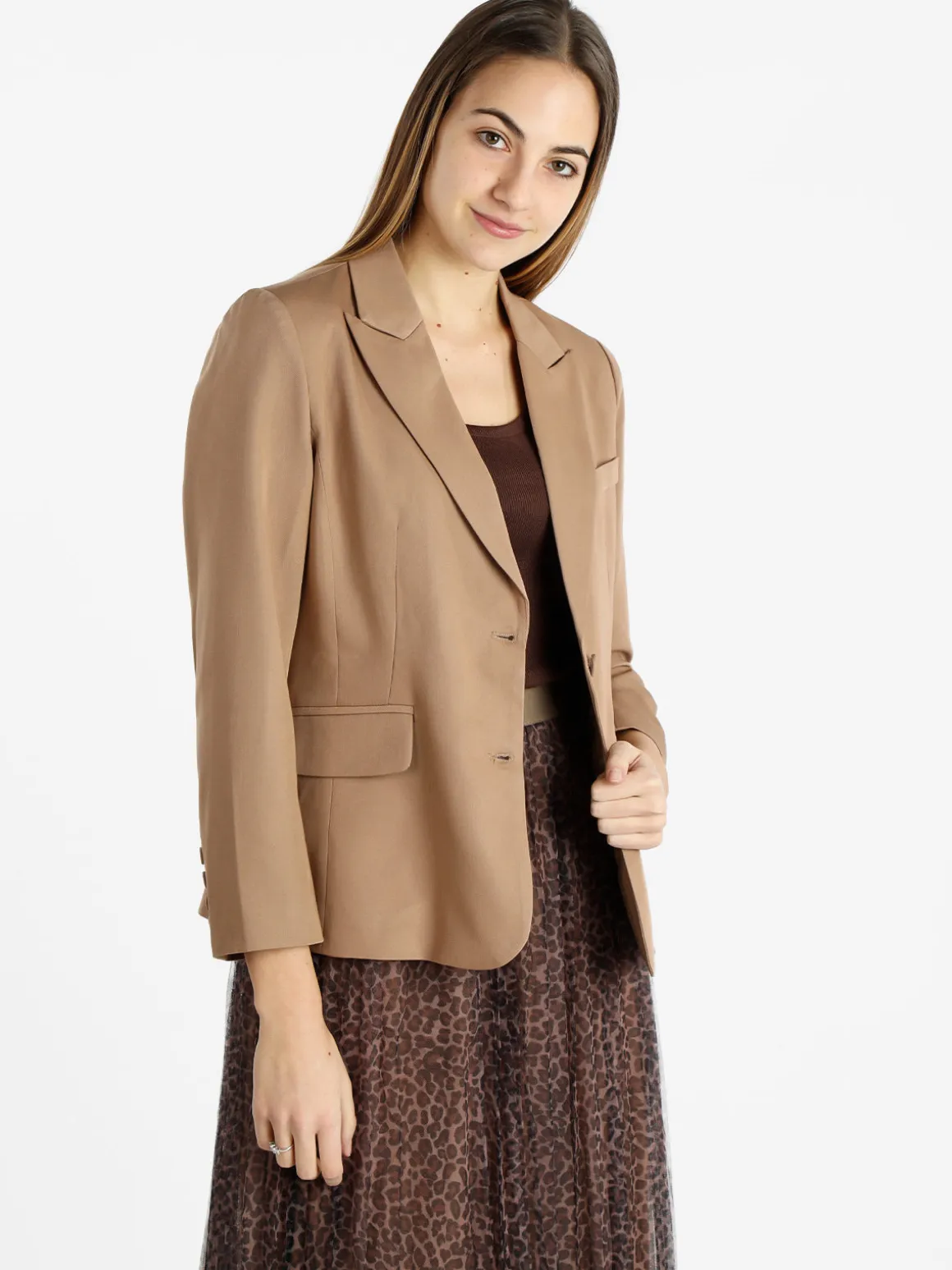 Solada Blazer classico da donna tinta unita