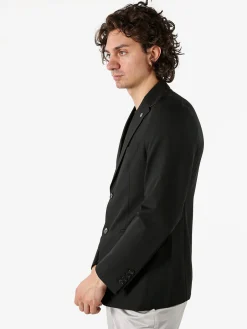 Solada Blazer classico da uomo - nero