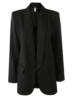 Solada Blazer donna aperto - nero