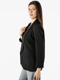 Solada Blazer donna aperto - nero