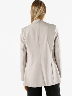 Solada Blazer donna con bottone - fango