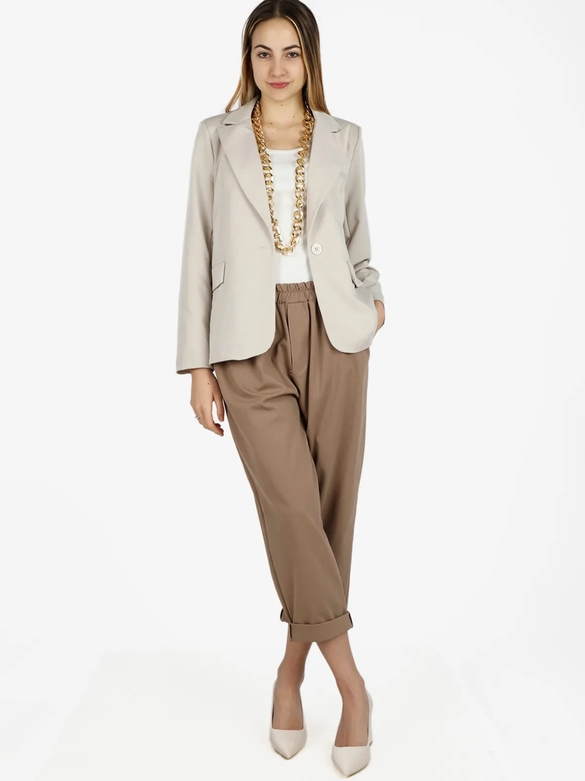 Solada Blazer donna con bottone