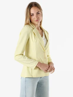 Solada Blazer donna con bottoni - giallo