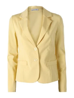 Solada Blazer donna con bottoni - giallo