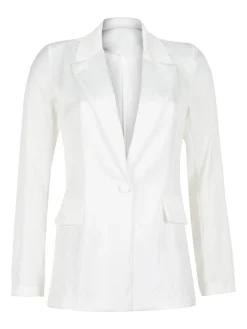 Solada Blazer donna effetto raso
