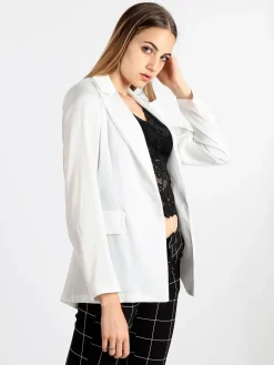 Solada Blazer donna effetto raso