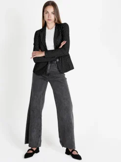 Solada Blazer donna gessato