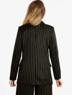 Solada Blazer donna gessato doppiopetto